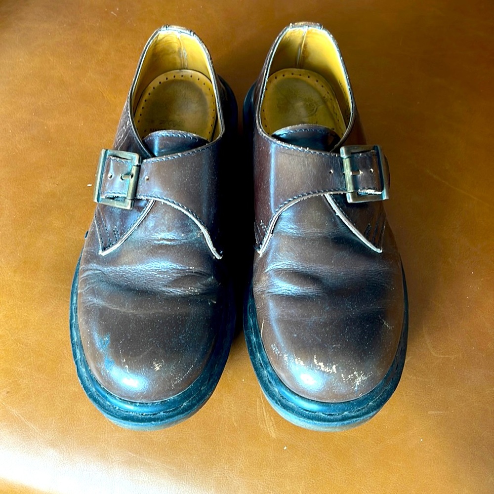 Doc Martens, WOMEN'S SMOOTH LEATHER Buckle Shoes, US 6/ UK 4